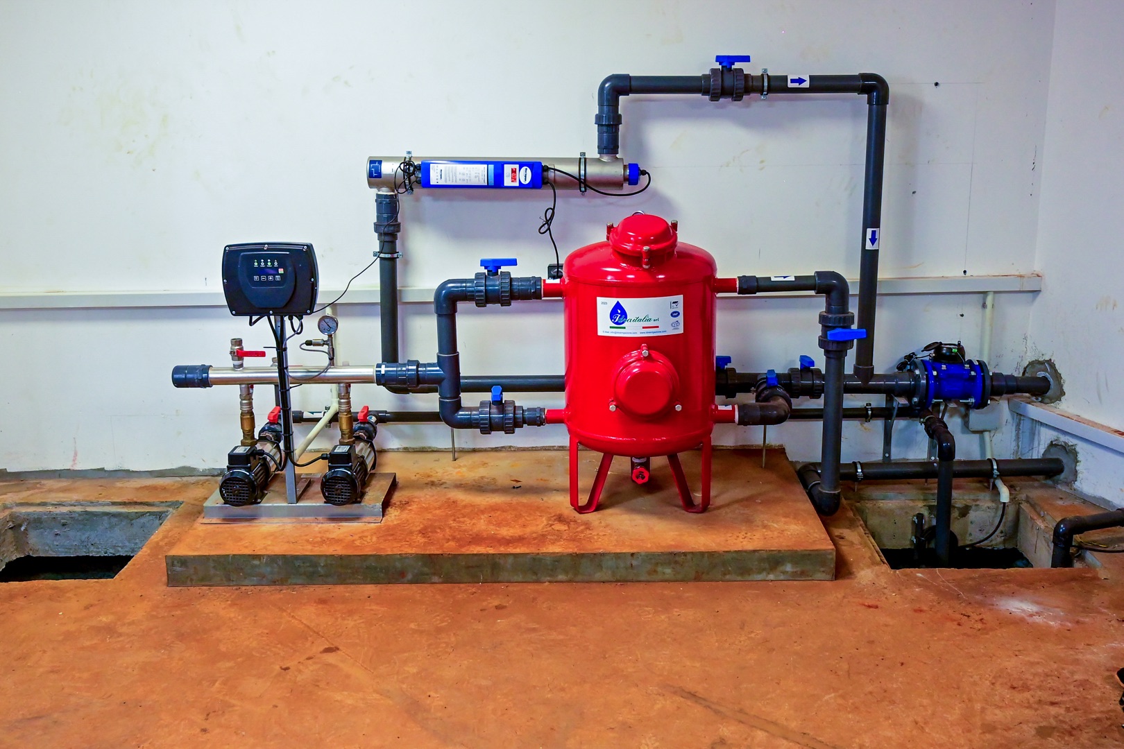 Borehole water treatment filtration Mauritius