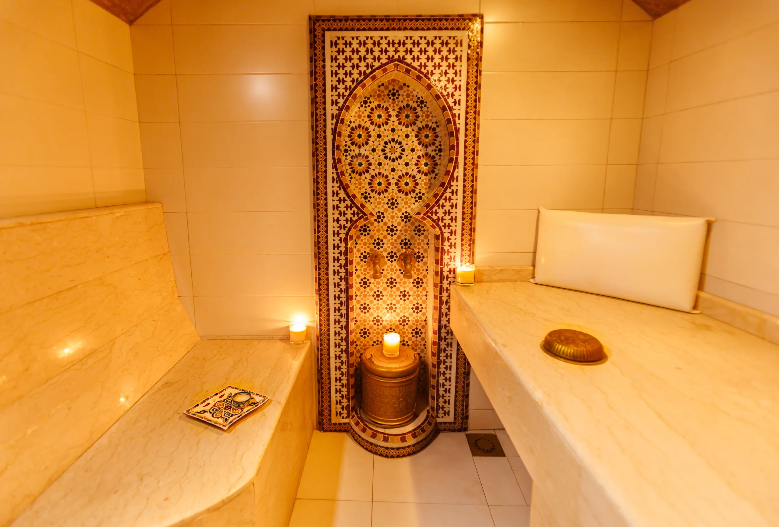 Turkish hammam steam bath installation Mauritius